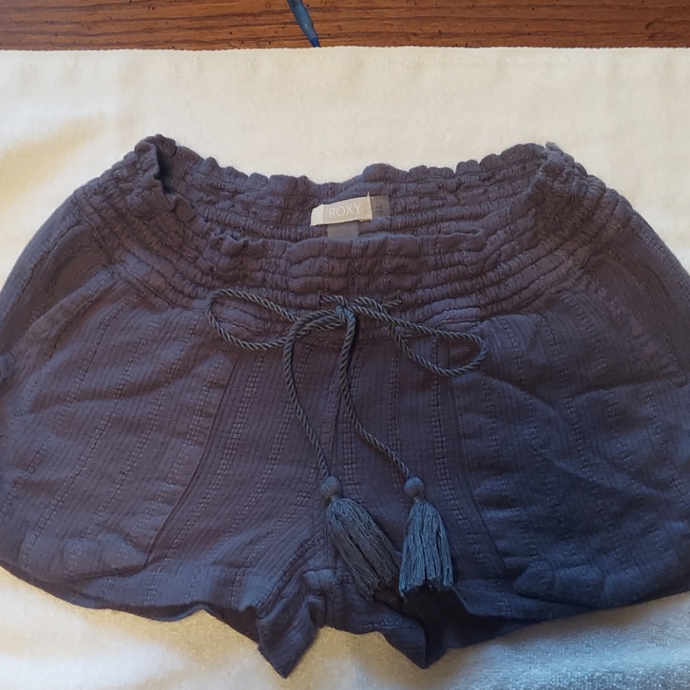 NEW -  Roxy Beachside Cotton Drawstring Shorts